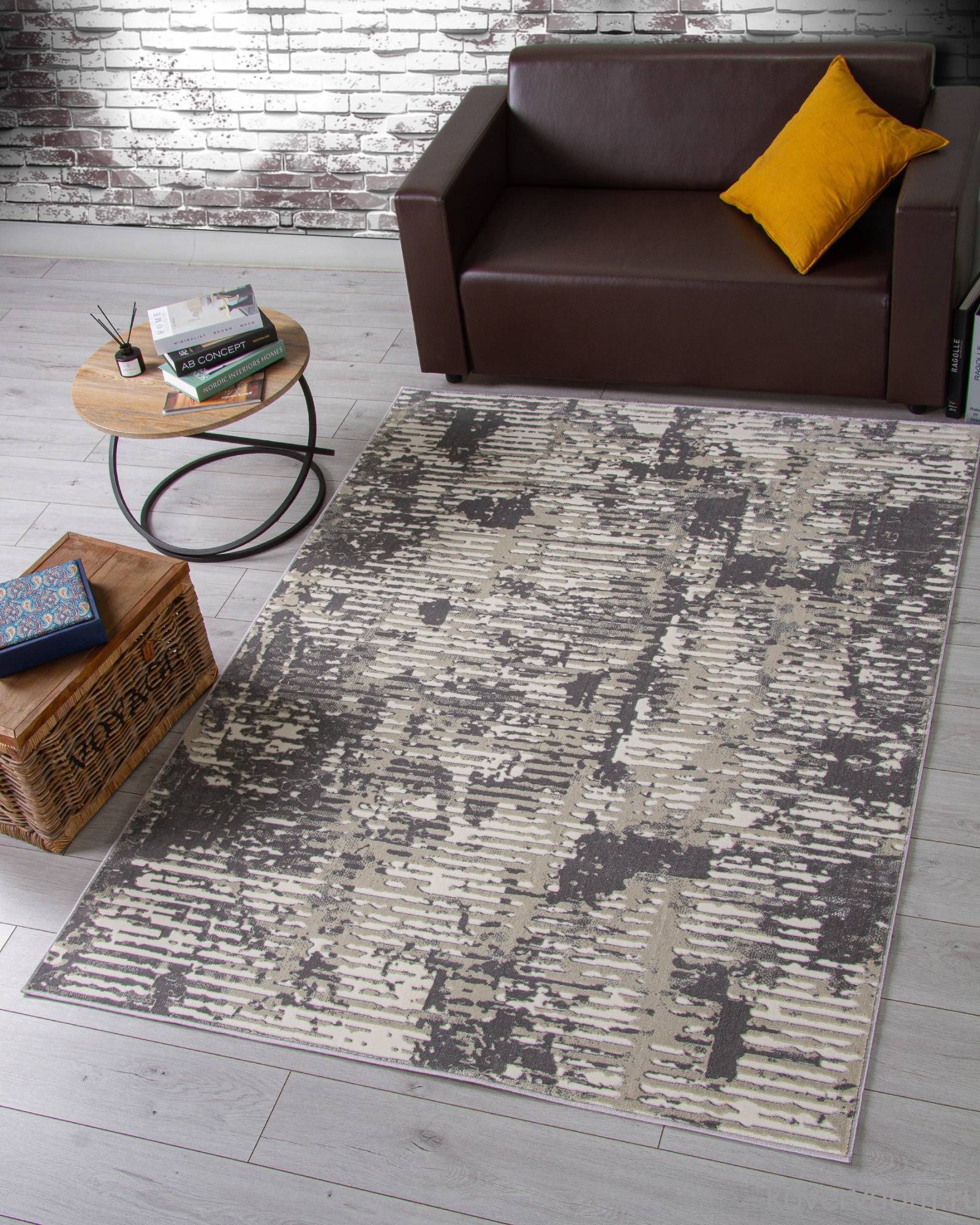 Ковер ATLANTIS D999 CREAM-GRAY