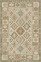 Ковер серый из вискозы Livante 27090 6959