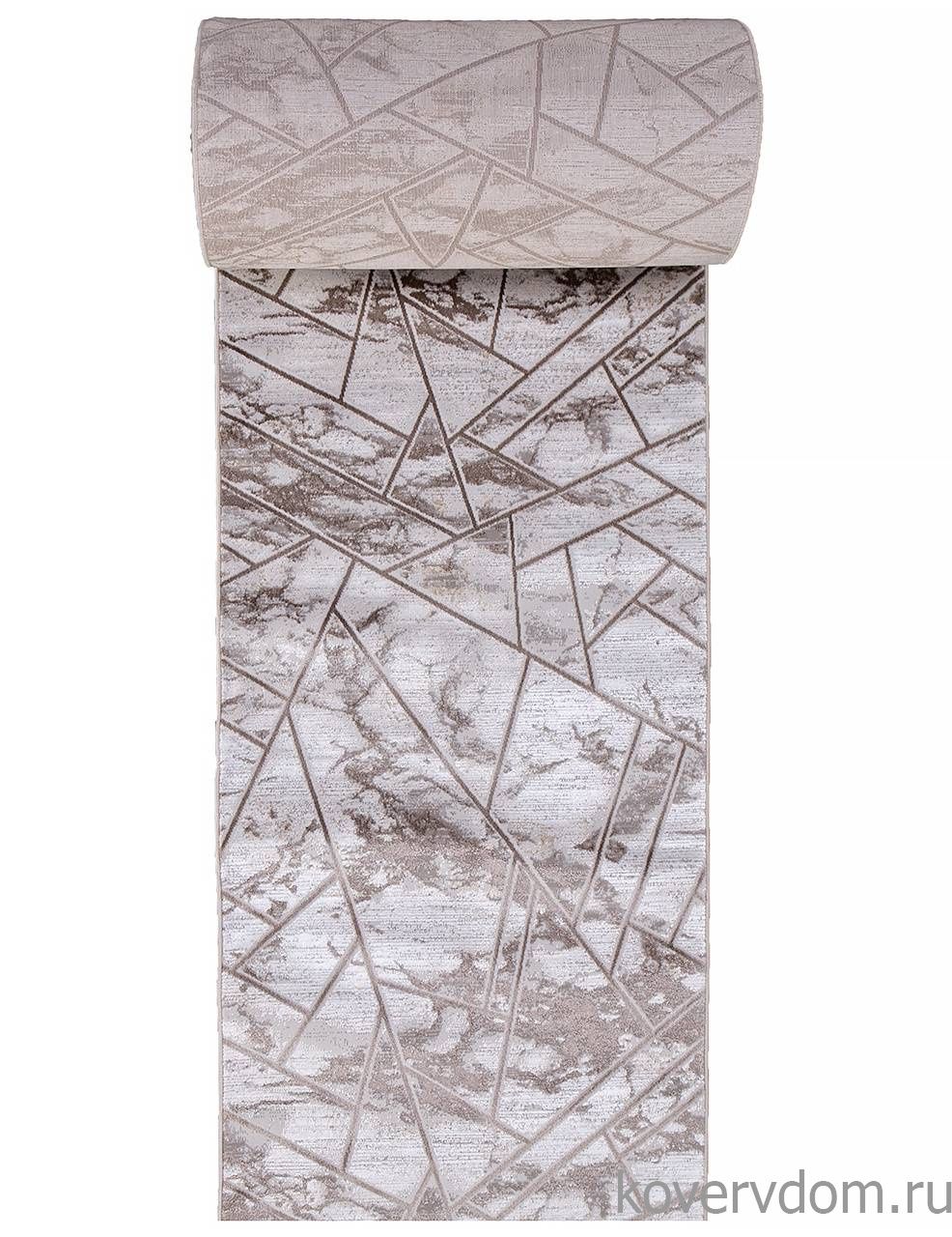 Ковровая Дорожка AJMAL LP 319 CREAM / BROWN Ковровая Дорожка AJMAL LP 319 CREAM / BROWN