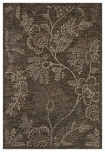 Ковер на кухню безворсовый-циновка MARCA VE69A DARK BROWN