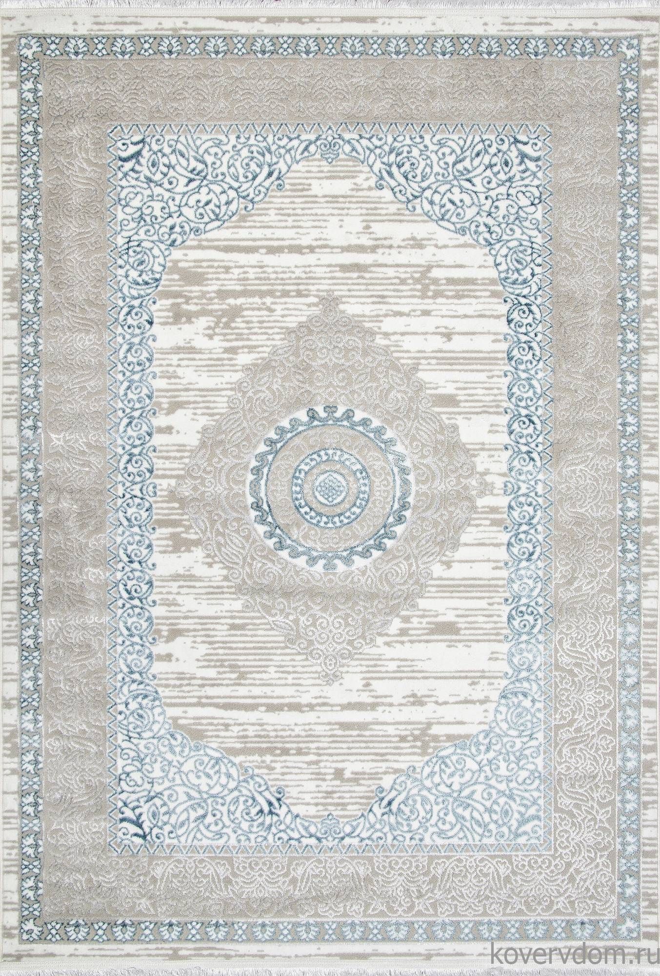 Ковер ALFANI Q012A BLUE FDY / CREAM SHRINK