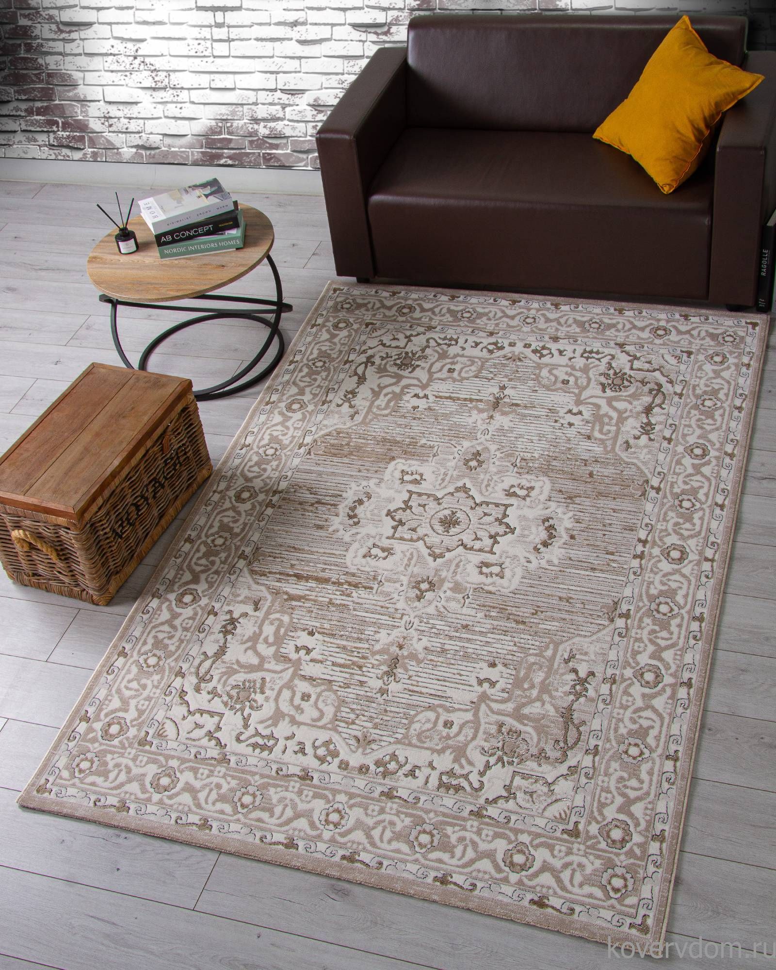 Ковер NOVA 04089A CREAM HB / LIGHT GRI HB Ковер NOVA 04089A CREAM HB / LIGHT GRI HB