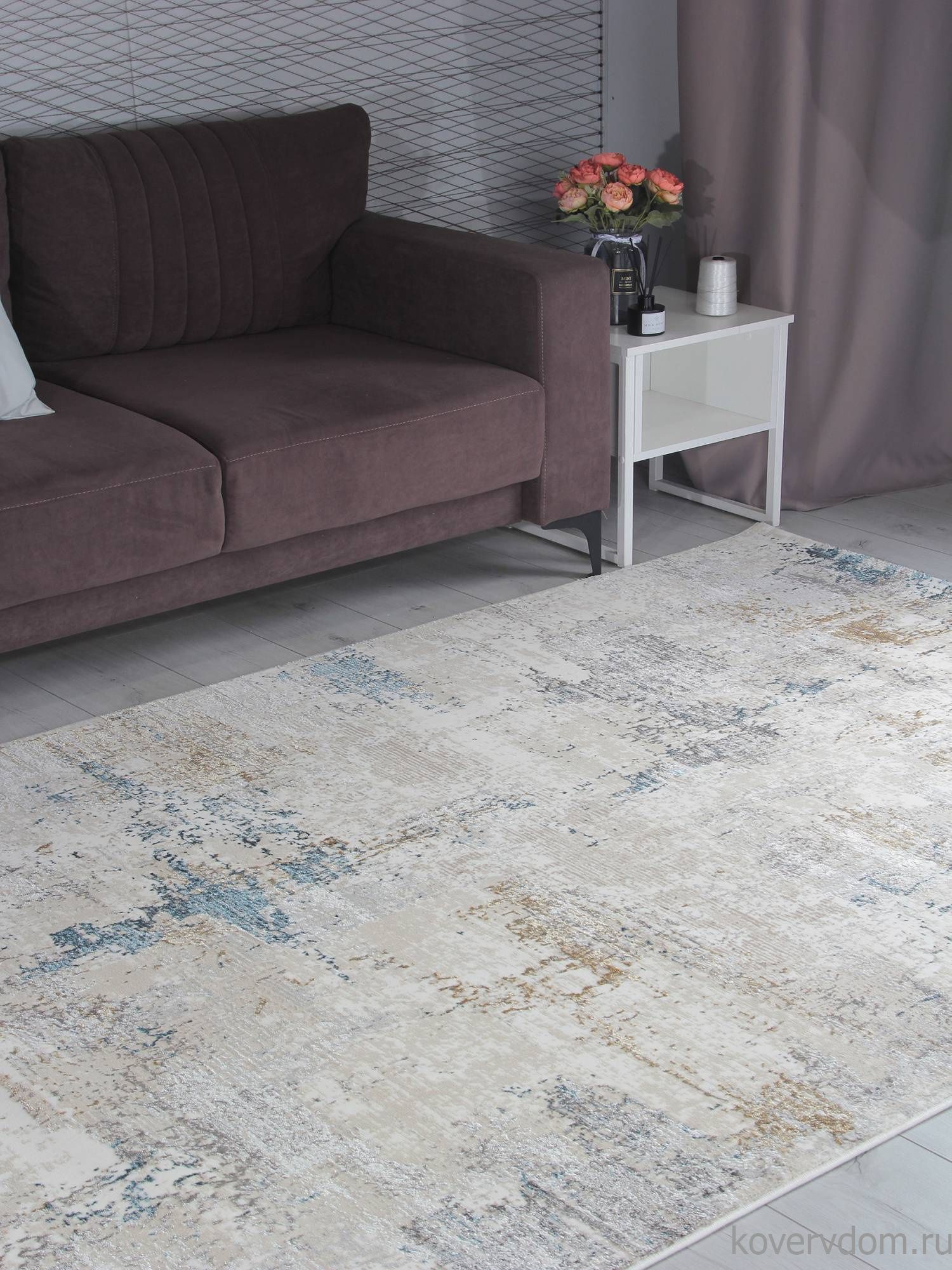 Ковер LILY 9320B S.WHITE / P.CREAM