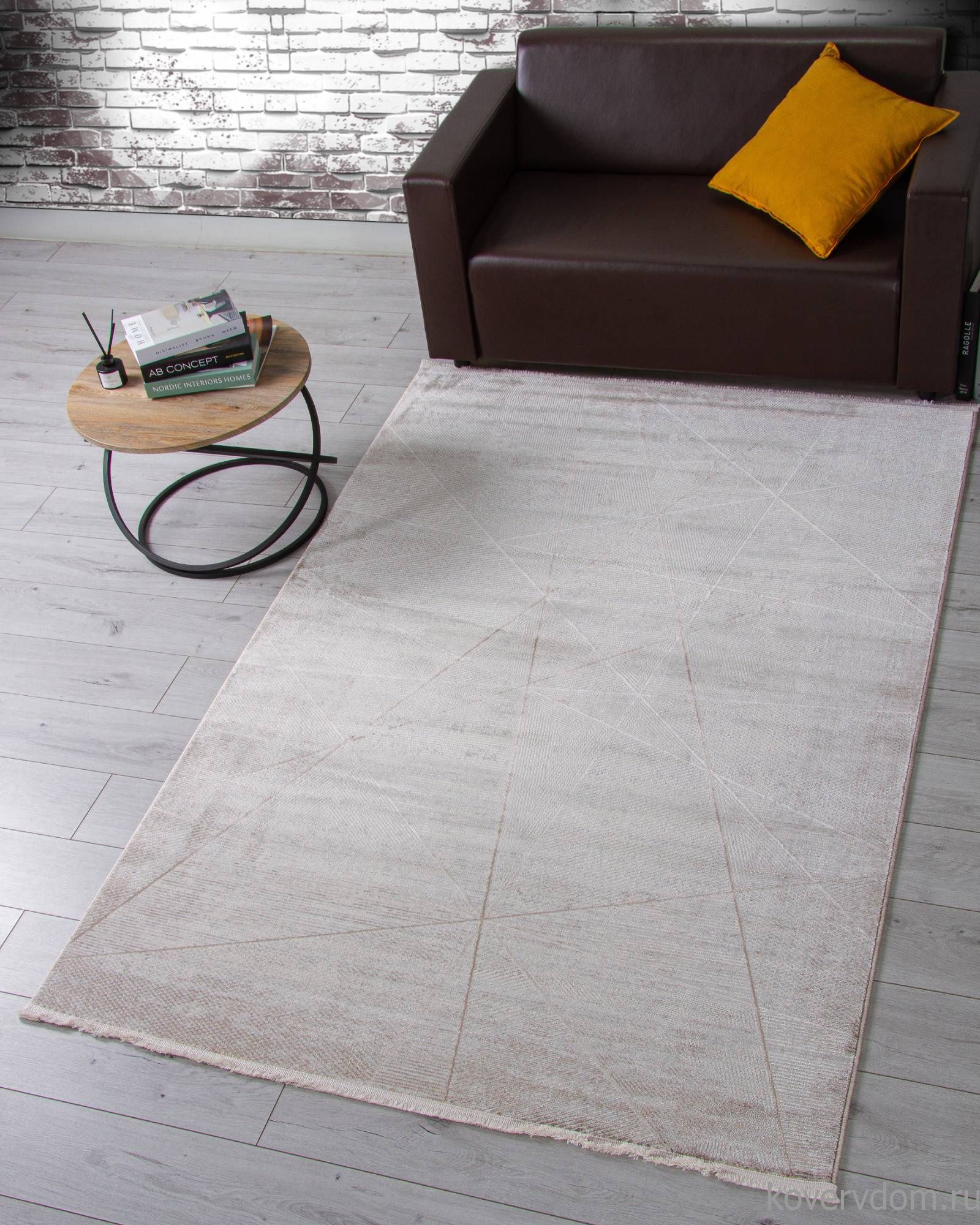 Ковер OASIS OC104A CREAM / CREAM Ковер OASIS OC104A CREAM / CREAM