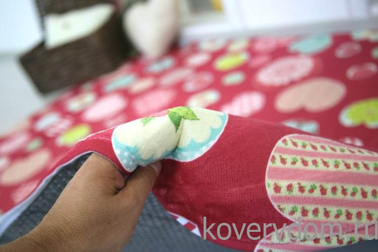 Детский развивающий 3D ковер СЕРДЕЧКИ 86107