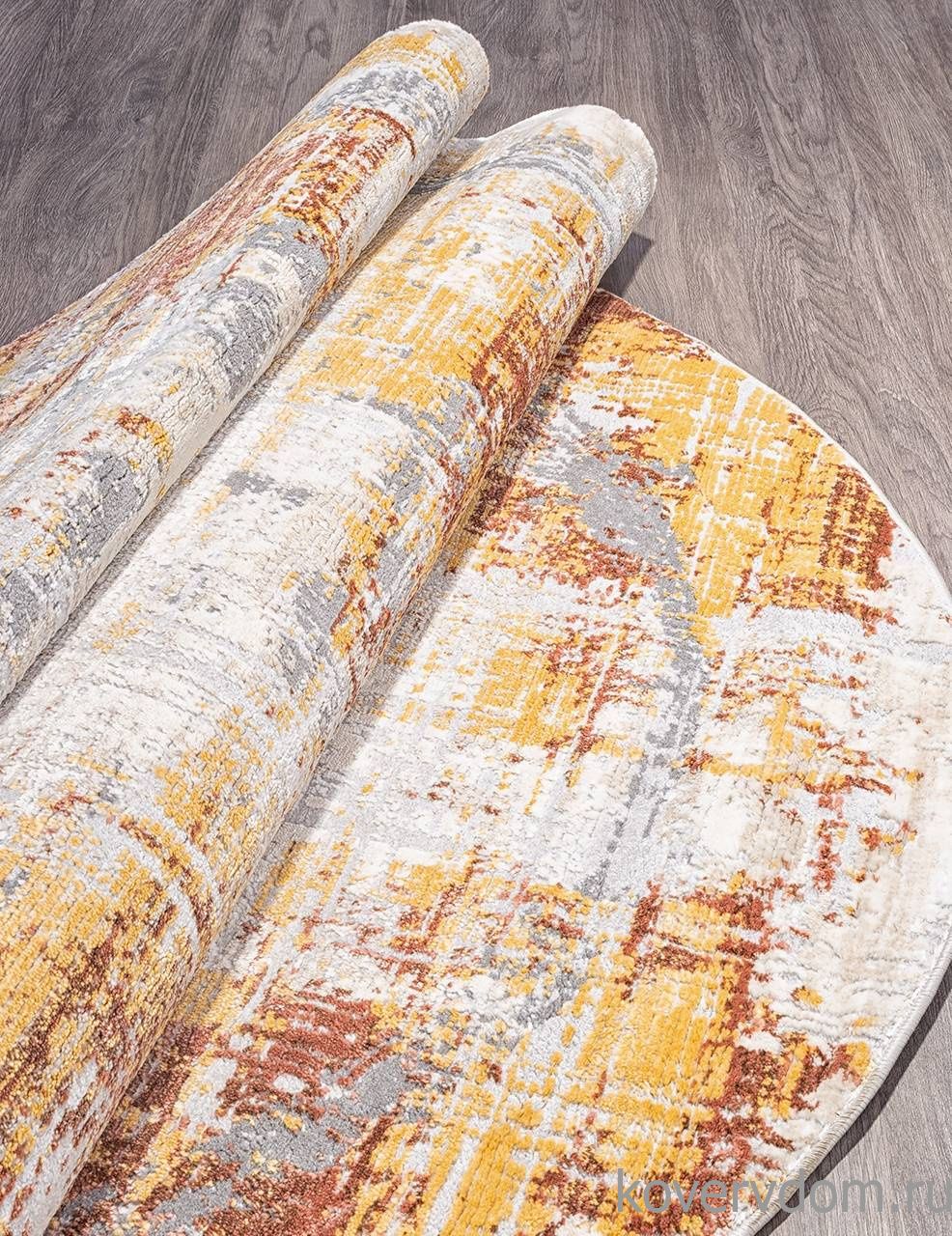 Ковер OPERA 5027G COPPER / GREY Овал