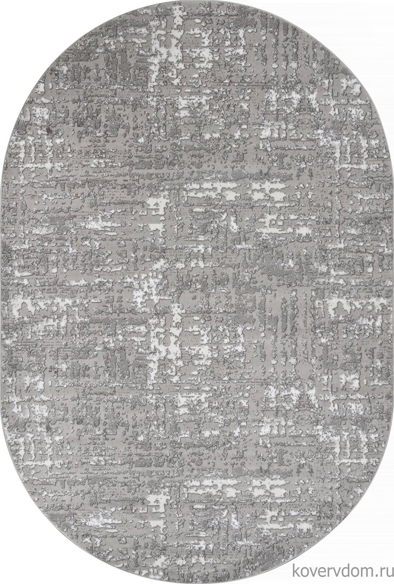 Ковер RICHI 8667 GRAY-CREAM Овал