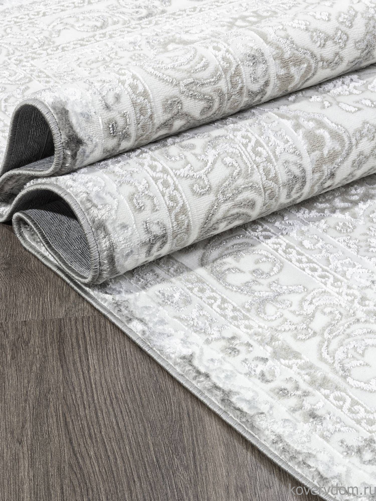 Ковер ALFANI Q011A GREY FDY / CREAM SHRINK