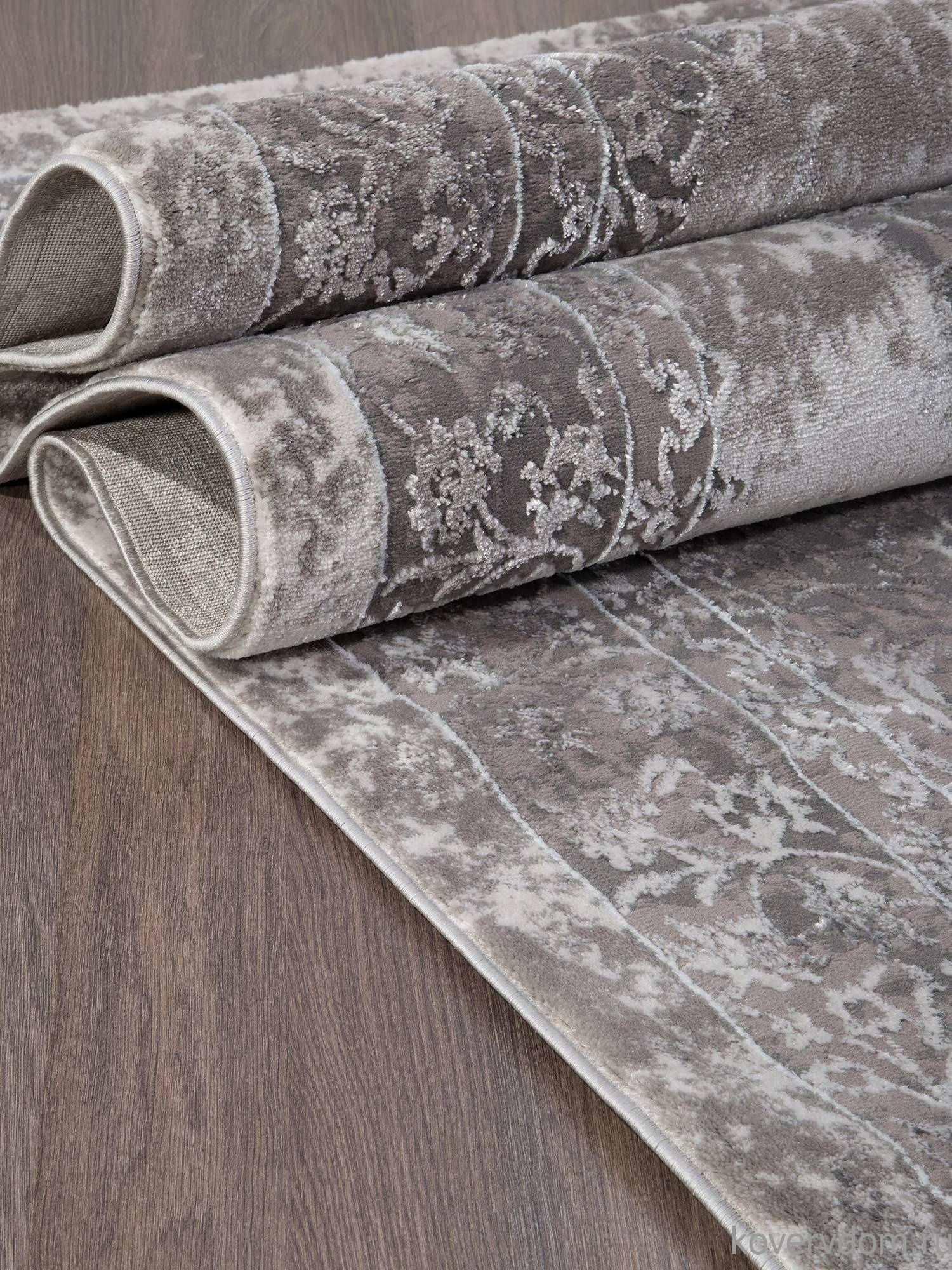 Ковер TEMPO 08126H P.GREY / C.POLY GREY Ковер TEMPO 08126H P.GREY / C.POLY GREY