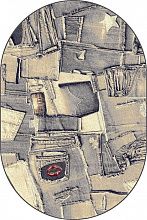 Хит-сет ковер KARAT GRAFFITI 1618-g610 ОВАЛ