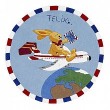 Ковер из Германии детский ручной работы Felix 2934-01