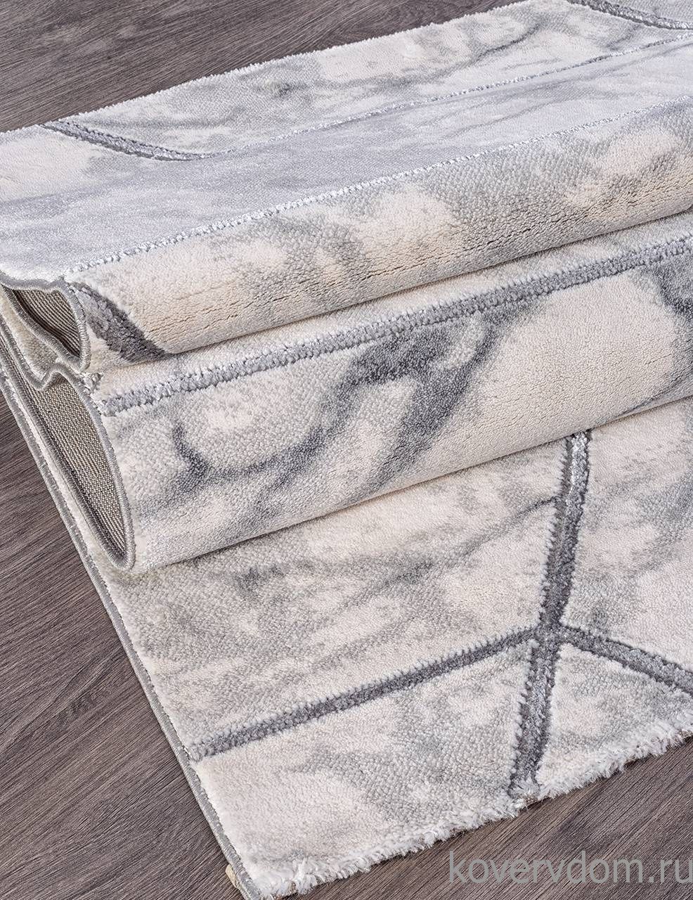Ковер OMEGA 04457S SILVER / SILVER