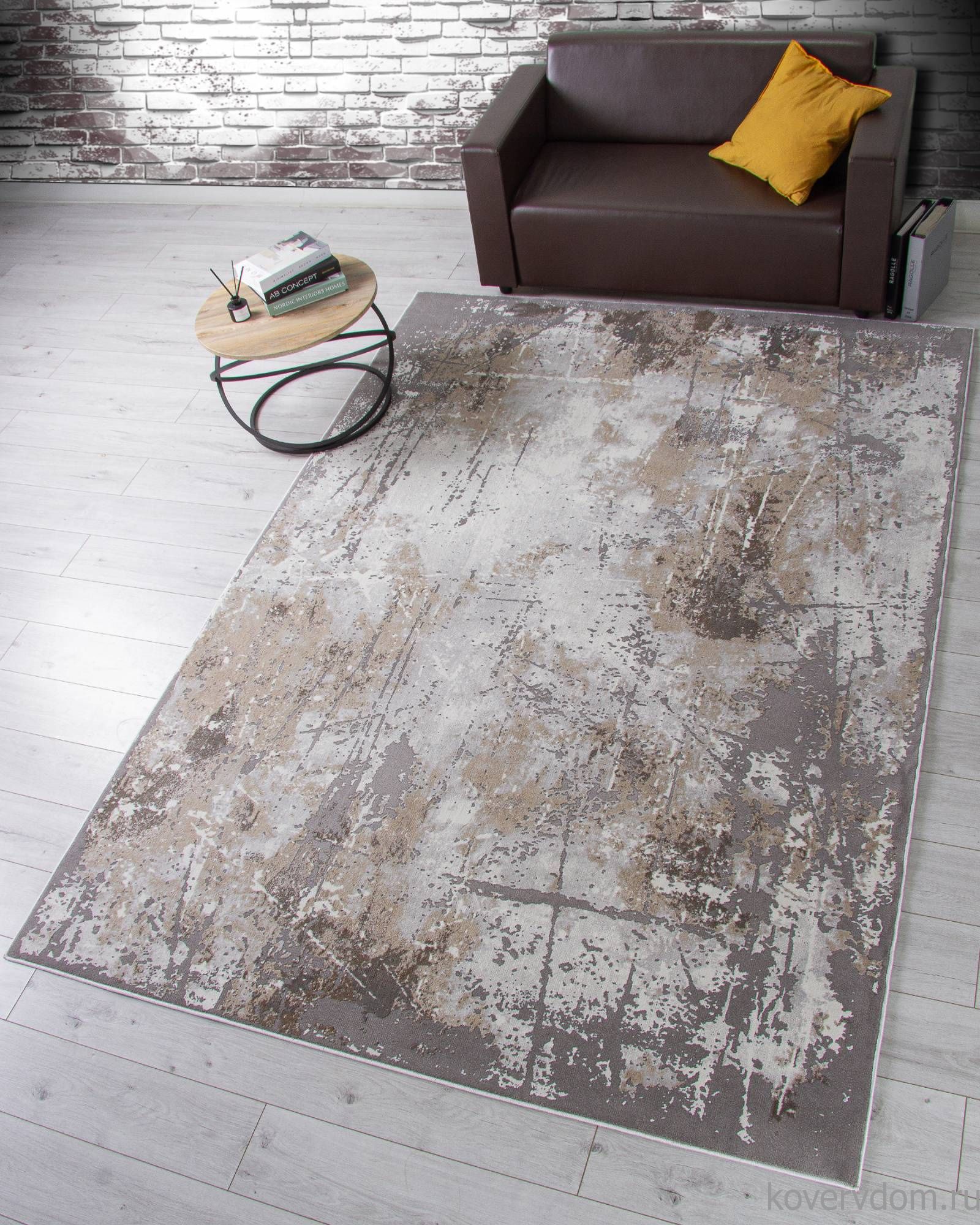 Ковер GRAFF 3433 GRAY-BEIGE