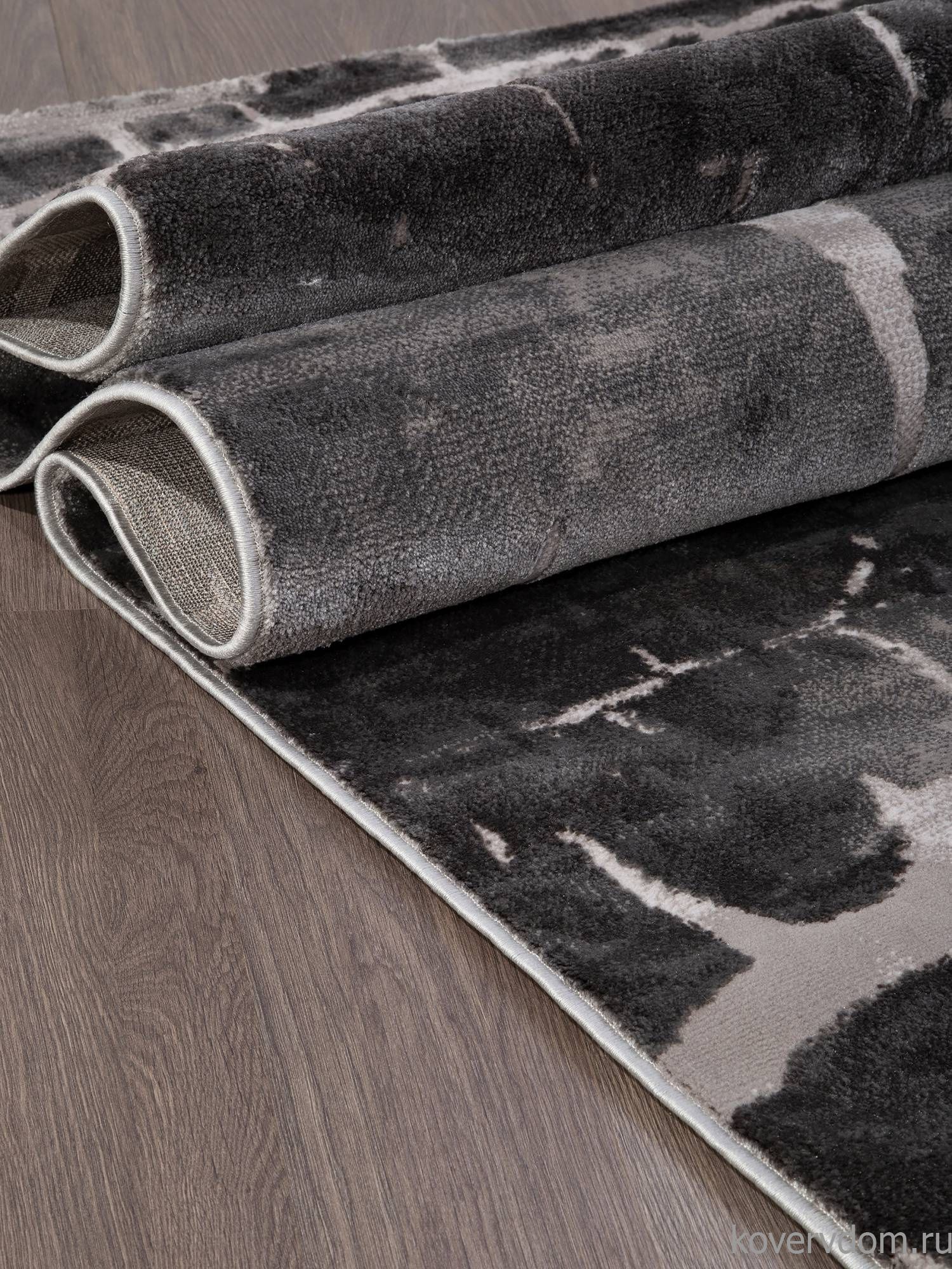 Ковер TEMPO 0101QB C.POLY L.GREY / D.GREY Ковер TEMPO 0101QB C.POLY L.GREY / D.GREY