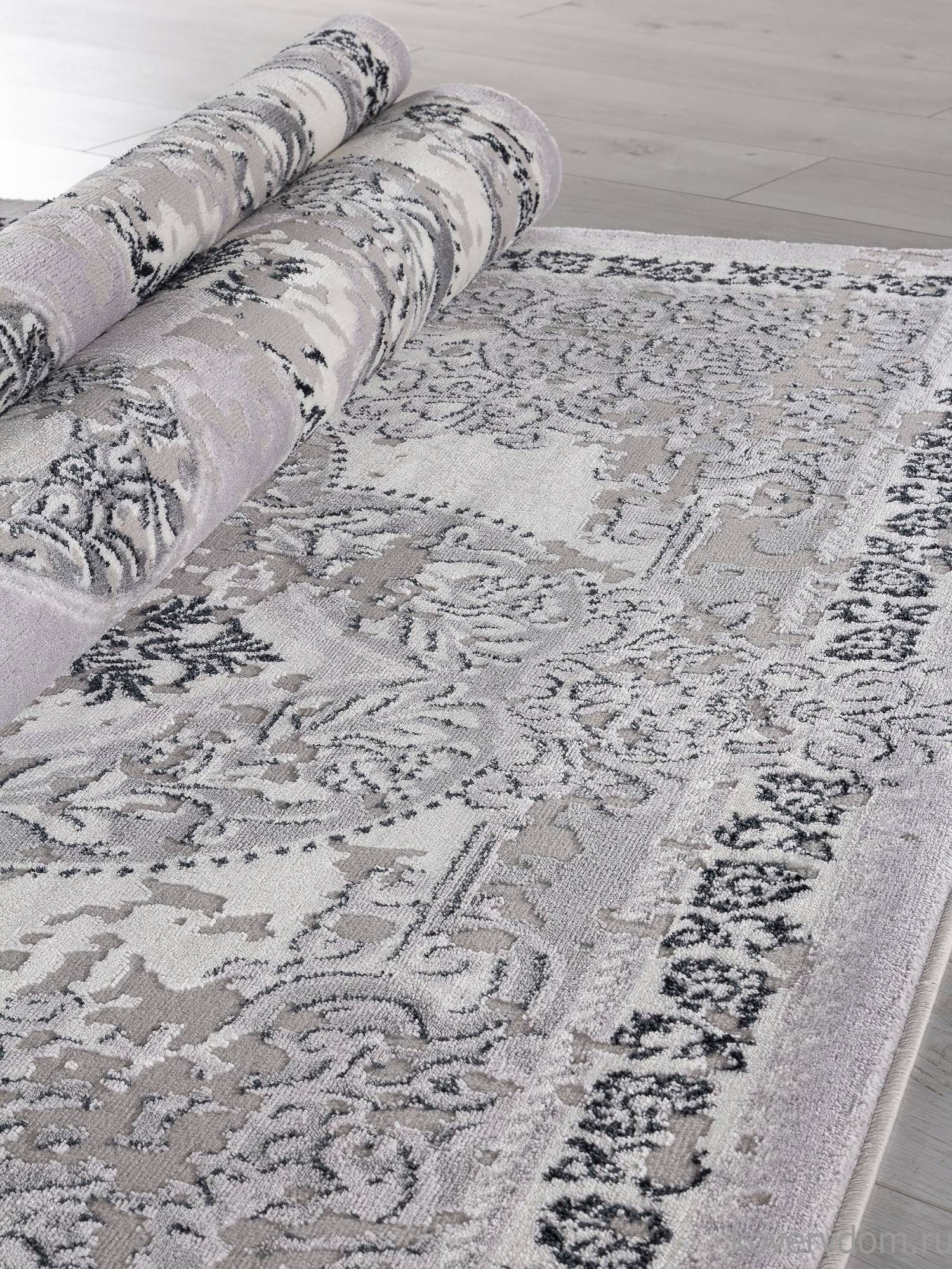 Ковер PALERMO-A F290 DARK GRAY Ковер PALERMO-A F290 DARK GRAY