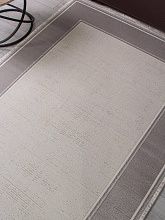 Ковер из вискозы серый DUBAI 00182 GREY / CREAM