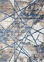 Ковер в спальню бежевый ANTEP-A O1702 630 CREAM / BLUE