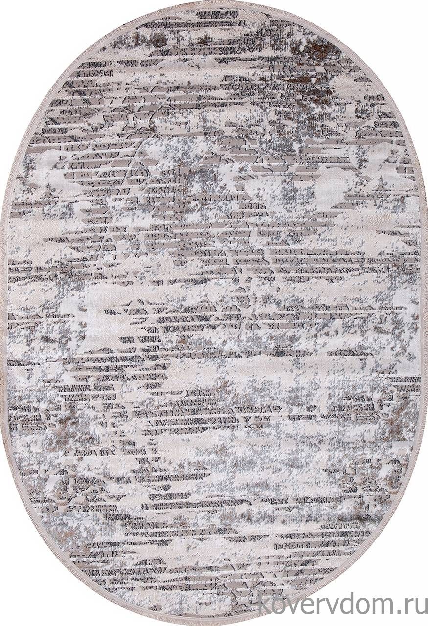 Ковер RODOS 7471A L.BLUE / CREAM Овал